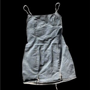 Stylish Denim Mini Dress Forever 21